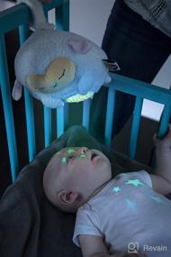 img 1 attached to Lumipets Baby Sound Soother: Portable Baby Sound Machine, Shusher, White Noise & Lullaby Lamb with Projector Night Light – Rechargeable & Travel-Friendly Stuffed Animal for Baby's Sleep