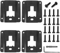 🔧 усовершенствованные кронштейны и пластины для фиксирования груза для ford f150 f250 f350 2015-2021: замена ford fl3z-9928408-ab с помощью винтов torx и инструмента для установки. логотип