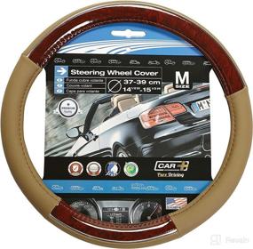 img 4 attached to P505173 Steering Wheel Cover Beige