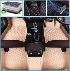 img 4 attached to Muchkey Lincoln 2014 2019 Leather Protection Interior Accessories