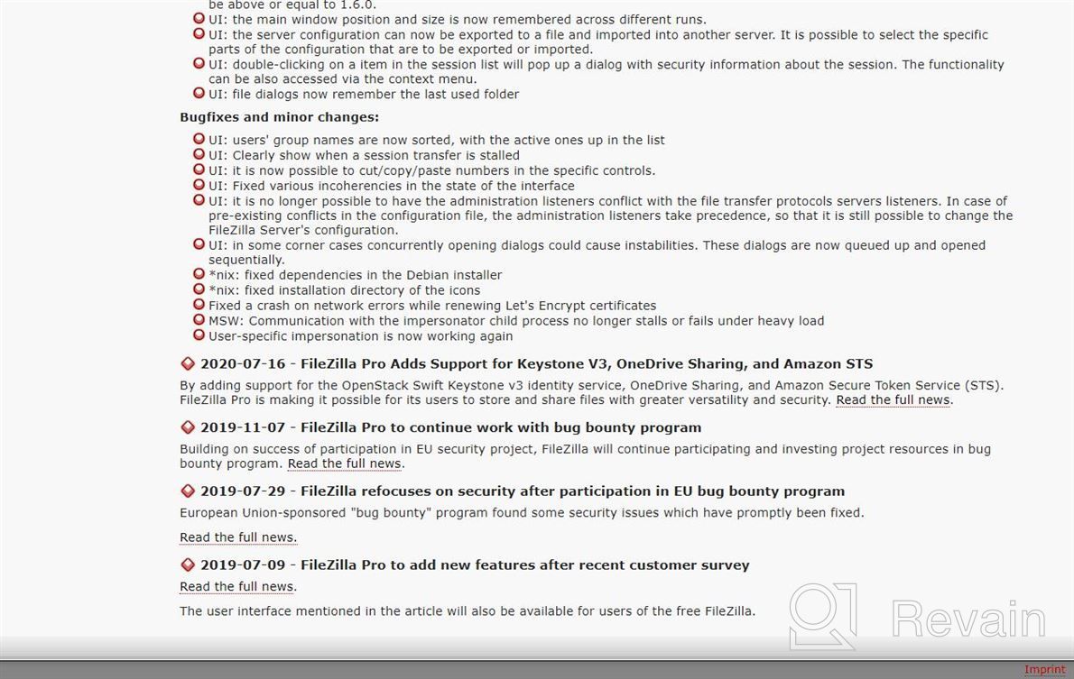 img 1 attached to FileZilla review by Demetrius Young