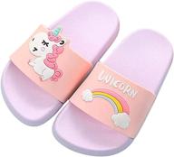 waiyqju toddler slippers: non-slip 👞 lightweight boys' shoes/sandals for comfort and safety логотип