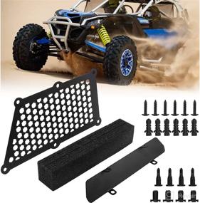 img 4 attached to 🔇 Maverick X3 Noise Reduction Kit with Air Clutch Intake Relocation Set and Foam Included - Compatible with Maverick X3 Can-Am Max 4x4 Turbo R RR XRC XRS DS DPS 2017-2022