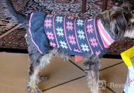 img 1 attached to Adorable KYEESE Valentines Day Sweaters For Dogs In Cute Red Love Design With Leash Hole - Perfect Pet Clothes For Small-Medium Sized Breeds review by John Cox