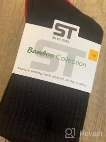 img 8 attached to Premium Quality Boys Bamboo Crew Cushioned Athletic Socks - 3 Pairs with Seamless Toe