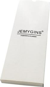 img 1 attached to 👔 Enhance Your Formal Attire: JEMYGINS Formal Necktie Pocket Hankerchief - Ideal for Ties, Cummerbunds & Pocket Squares