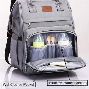 img 3 attached to EI Sonador Multi Function Maternity Waterproof Diapering for Diaper Bags
