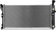 🚗 dna motoring oem-ra-2351 aluminum core radiator for regal 00-04 / impala 00-03 3.4l 3.8l logo