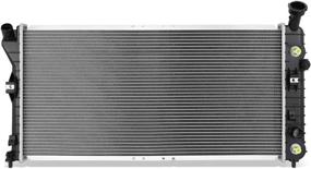 img 4 attached to 🚗 DNA Motoring OEM-RA-2351 Aluminum Core Radiator for Regal 00-04 / Impala 00-03 3.4L 3.8L