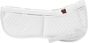 img 3 attached to Adjustable Memory Foam Correction Half Saddle Pad For Enhanced Equine Comfort By ECP