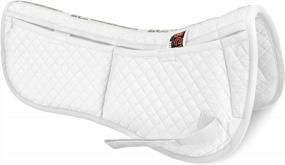 img 4 attached to Adjustable Memory Foam Correction Half Saddle Pad For Enhanced Equine Comfort By ECP