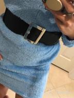 img 1 attached to Stylish And Comfortable SUOSDEY Elastic Waist Belt For Women - Perfect For Dresses And More! review by Jamie Rios