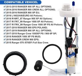 img 3 attached to ARSTAK 2521307 Fuel Pump Assembly Compatible With Polaris Ranger 900 XP/900 Crew