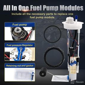 img 1 attached to ARSTAK 2521307 Fuel Pump Assembly Compatible With Polaris Ranger 900 XP/900 Crew