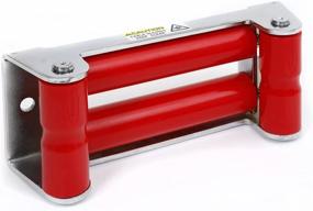 img 1 attached to 🔴 Daystar Polyurethane Red Rope Rollers: Perfect Fit for 8k lb to 12.5k lb Winches (KU70054RE), Made in America