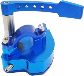 img 1 attached to YICHEN Blue BILLET THUMB THROTTLE ASSEMBLY FOR YAMAHA BANSHEE YFZ RAPTOR 350 660 700 (BLUE)