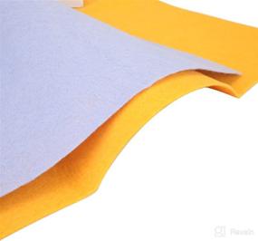 img 2 attached to 🧽 Medeer Ultra-Absorbent Multi-Purpose Cleaning Towel Cloth, Reusable & Scratch-Free (Set of 8: 4Large Orange, 4 Small Blue)