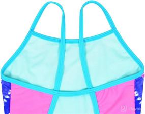 img 1 attached to Swimsuit Backless Shoulder 6 14Years Multicoloured Apparel & Accessories Baby Boys best on Clothing