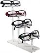 mooca 4 tier acrylic eyeglasses frame stand, sunglasses rack, sunglasses stand acrylic sunglasses display, sunglasses rack holder, acrylic glass display, 9”h logo