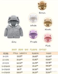 img 1 attached to Voopptaw Unisex Cartoon Zip Up Sweatshirt Apparel & Accessories Baby Boys best: Clothing