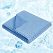 stay cool all night: homeideas twin size cooling blanket - ideal for hot sleepers! logo