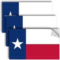 3pc светоотражающая наклейка texas american логотип