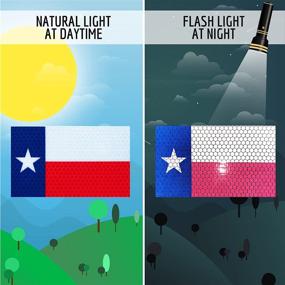img 3 attached to 3PC Светоотражающая наклейка Texas American