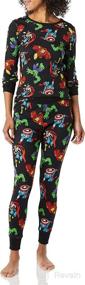 img 4 attached to 👪✨ Family Matching Pajama Sleep Sets by Amazon Essentials featuring Marvel Characters