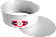 get perfect cheesecake every time: fat daddio's 8x3 inch anodized aluminum round cheesecake pan logo