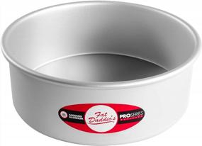 img 3 attached to Get Perfect Cheesecake Every Time: Fat Daddio'S 8X3 Inch Anodized Aluminum Round Cheesecake Pan