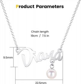 img 3 attached to Women'S Round Fake Pearl Choker Necklace: Elegant Jewelry For Any Occasion!