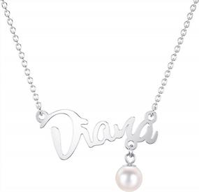 img 4 attached to Women'S Round Fake Pearl Choker Necklace: Elegant Jewelry For Any Occasion!