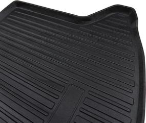 img 1 attached to 🚗 CUMART Trunk Cargo Mat Liner - Waterproof Rear Tray, Custom Fit for Mazda CX-5 CX5 2017-2020 Models, Black