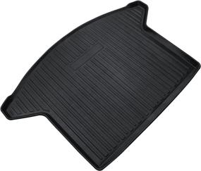 img 2 attached to 🚗 CUMART Trunk Cargo Mat Liner - Waterproof Rear Tray, Custom Fit for Mazda CX-5 CX5 2017-2020 Models, Black