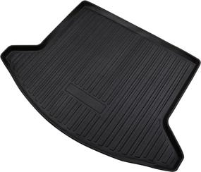 img 3 attached to 🚗 CUMART Trunk Cargo Mat Liner - Waterproof Rear Tray, Custom Fit for Mazda CX-5 CX5 2017-2020 Models, Black