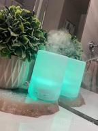 img 1 attached to Revitalize Your Home With ASAKUKI 300ML 5-In-1 Essential Oil Diffuser And Natural Humidifier With LED Light And Safety Features review by Albert Wallin