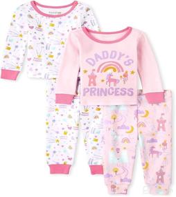 img 4 attached to Childrens Place Toddler Princess 4 Piece Apparel & Accessories Baby Boys for Clothing