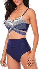 img 2 attached to Zando Swimsuits Bathing Athletic Swimwear Women's Clothing ~ Swimsuits & Cover Ups
