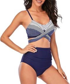 img 1 attached to Zando Swimsuits Bathing Athletic Swimwear Women's Clothing ~ Swimsuits & Cover Ups