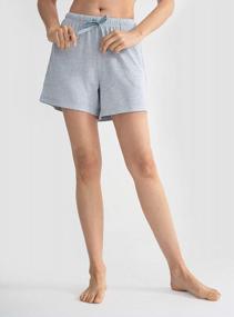 img 3 attached to Pajama And Lounge Shorts For Women - Pack Of 2, S-XL Sizes, Soft And Comfortable Fabric