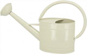 img 4 attached to Farmhouse Decorative Watering Can - 1.3 Gallon Metal Plant Watering Can With Removable Spout, Ideal For Indoor And Outdoor Use, Great Christmas Gift And Decoration