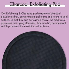 img 2 attached to Korean Beauty Favorite Set: LAPCOS Charcoal Cleansing Pad And Charcoal Daily Face Mask (10-Pack) - Treat Acne-Prone Or Aging Skin With Salicylic Acid And Clear Complexion For Optimal SEO