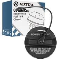 🔒 texttal gas cap replace 52100552ag, 52030387ab, 52030387aa - compatible with wrangler jk tj, liberty, cherokee & dodge ram 1500, journey, dakota, durango, caravan & chrysler 200 300: premium fuel tank filler cap logo