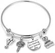 express gratitude with wusuaned's expandable wire bracelet bangle – perfect party favor for weddings and birthdays logo