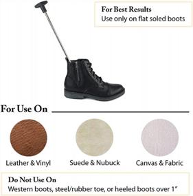 img 2 attached to Experience Ultimate Comfort With FootFitter Heavy-Duty Boot Stretcher Set And Shoe Stretching Spray