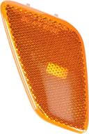 aftermarket depo 333-1410r-us replacement passenger side side marker light assembly: non-oe car company offering logo