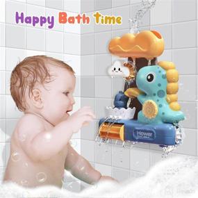 img 3 attached to 🦕 Dinosaur Bath Toys: MAGIBX Suction Cup Delights for Babies - Ideal Baby Gift Idea!