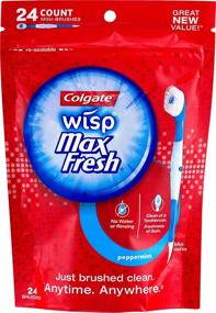 img 1 attached to 🪥 Colgate Portable Mini Brush - Peppermint Scented