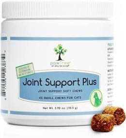 img 4 attached to 🐾 PawTree Joint Supplement for Cats: Advanced Hip Mobility & Discomfort Support Chewables (45 Count)