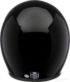 img 2 attached to Ride in Style and Safety: Bell Custom 500 Helmet - Gloss Black (Large)